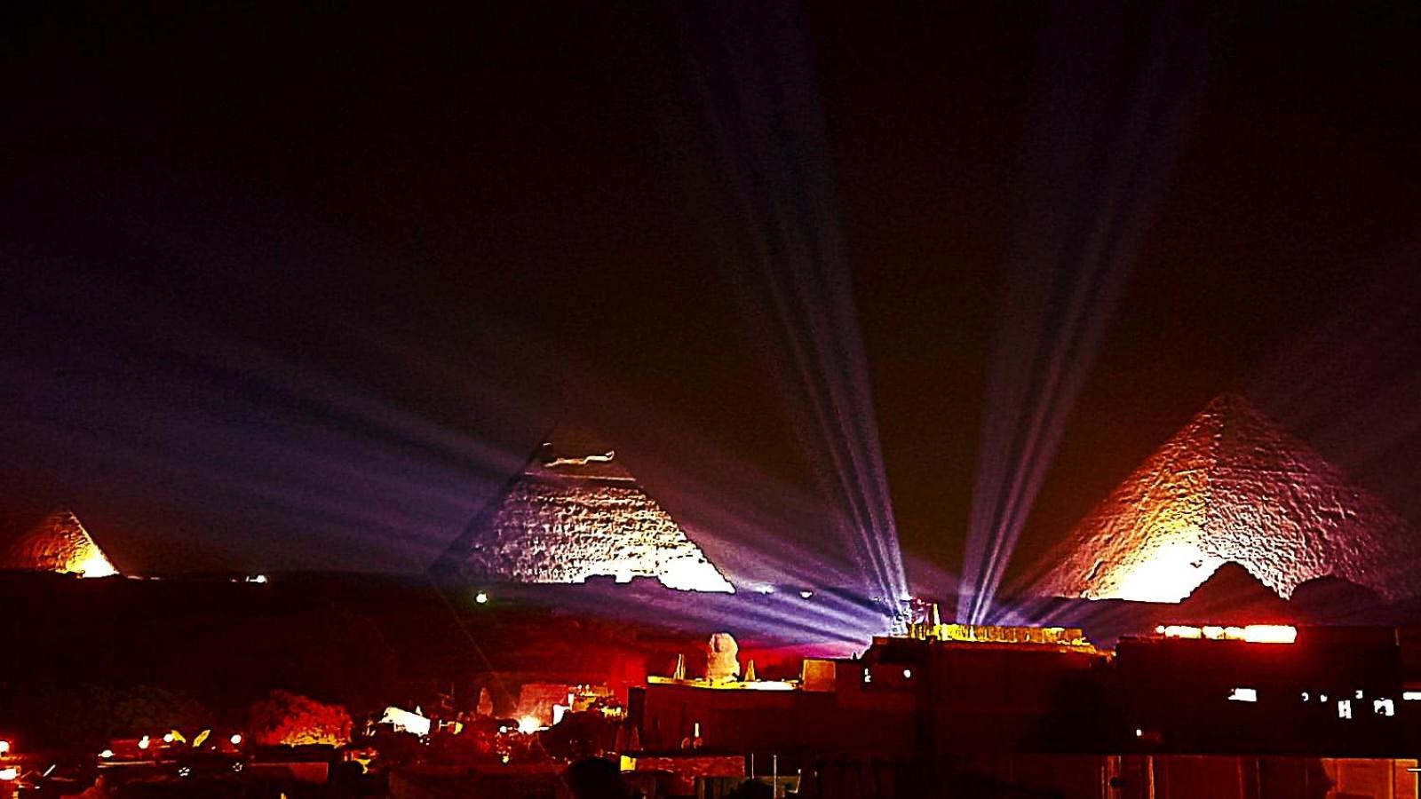 Magic Pyramids Cairo